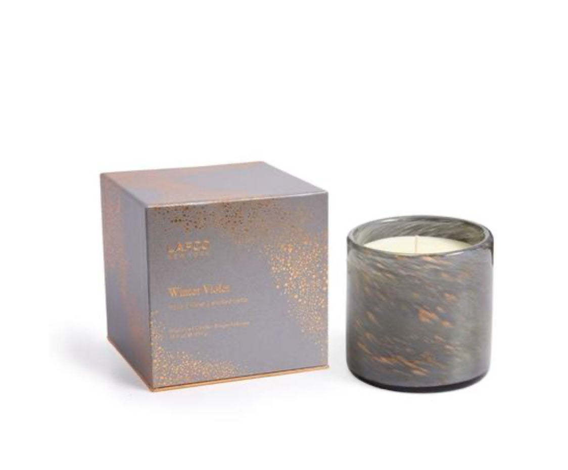 LAFCO 6.5oz Winter Violet Candle
