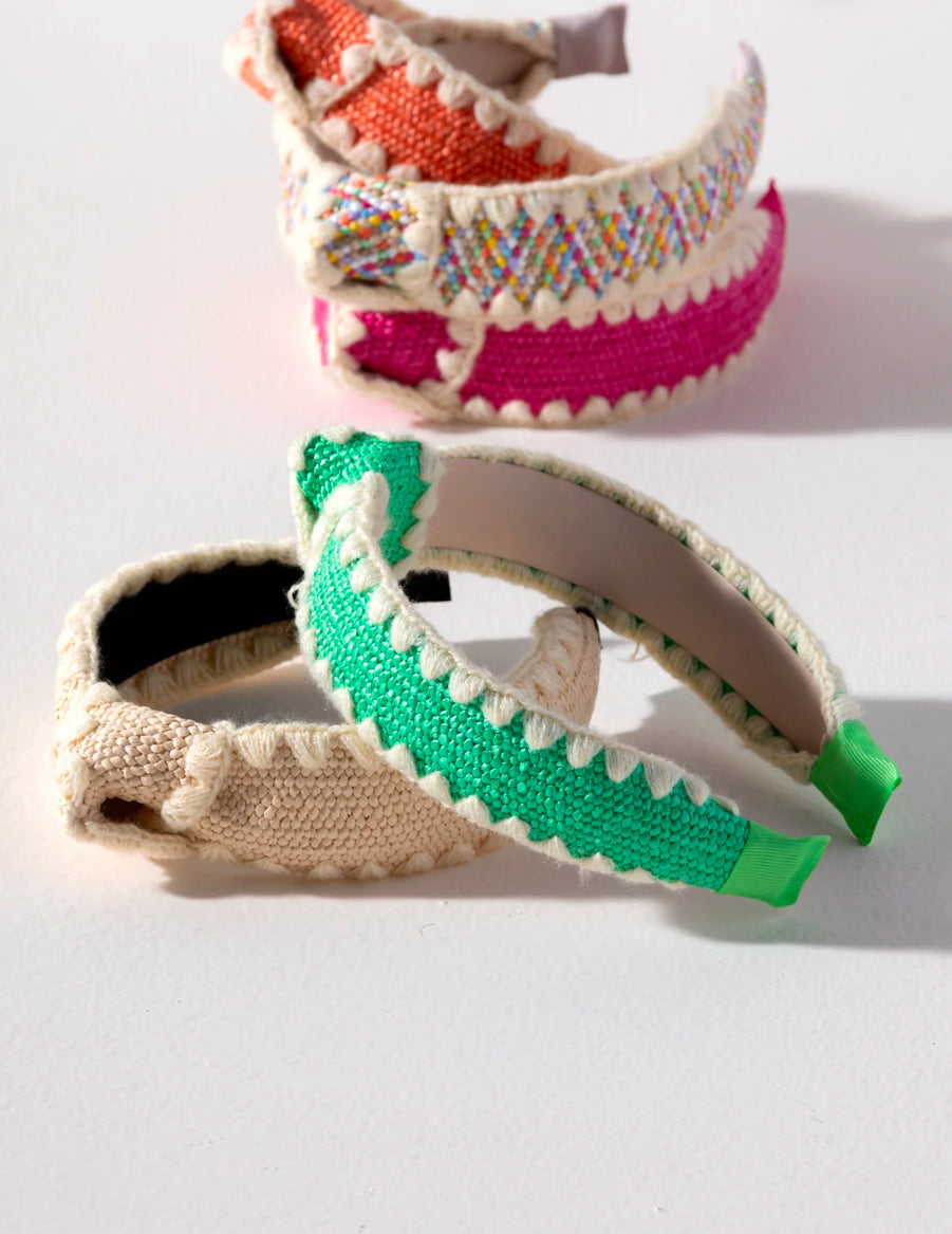 Woven Knotted Natural Headband