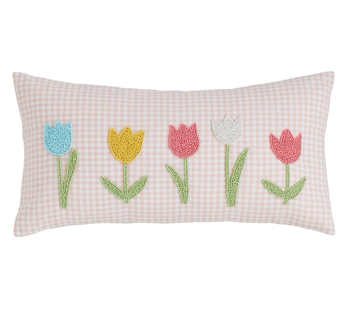 Beaded Easter Pillow