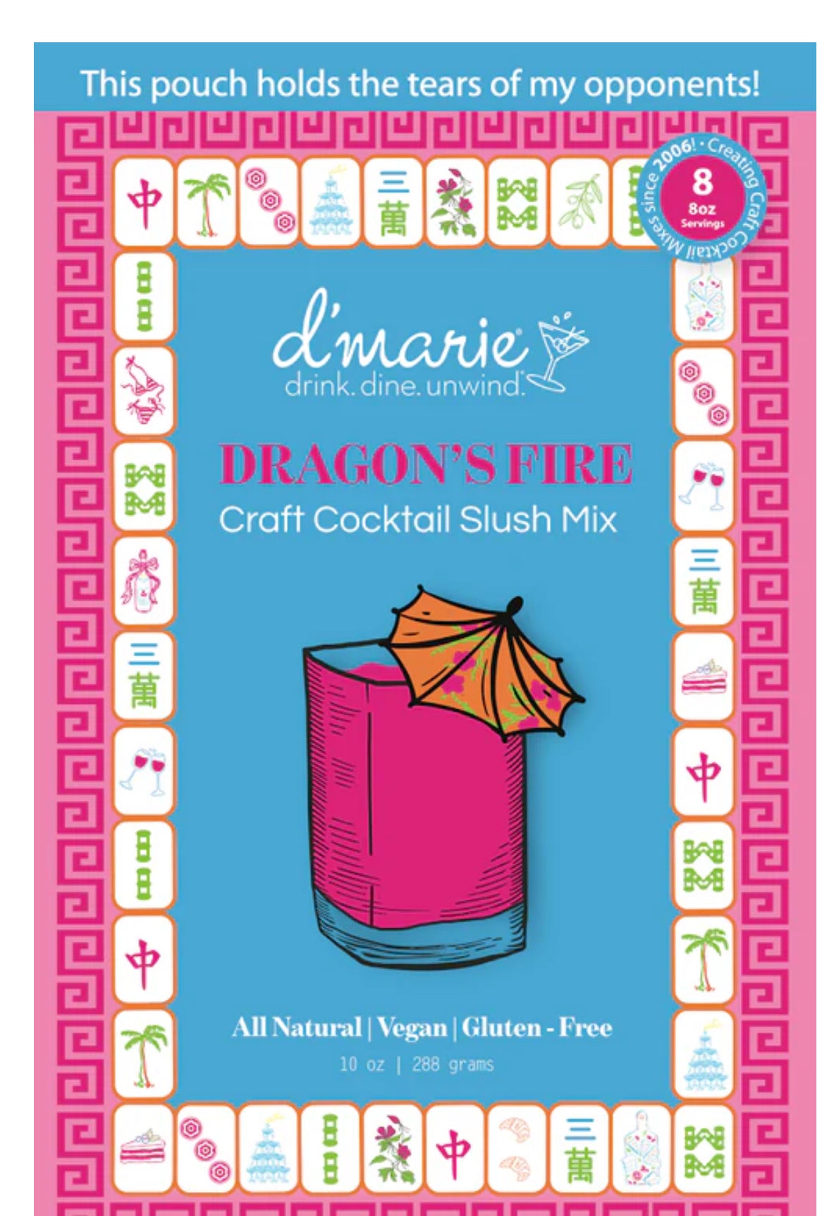 Dragon Fire Mahjong Cocktail Slush