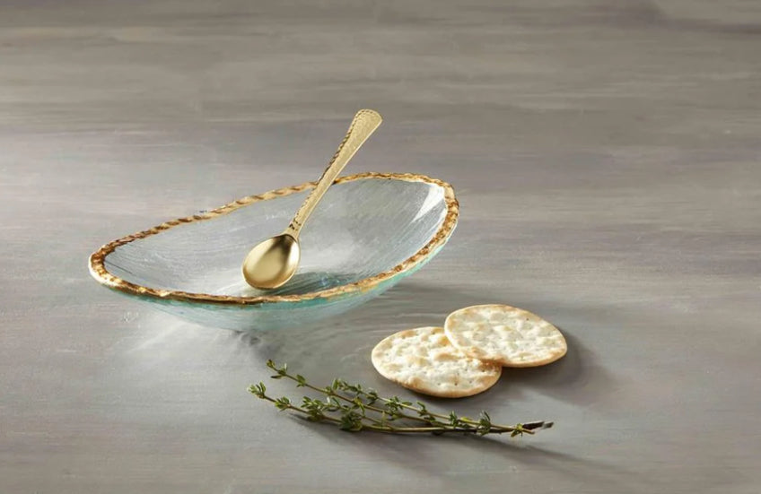 Glass and Gold Dip Set