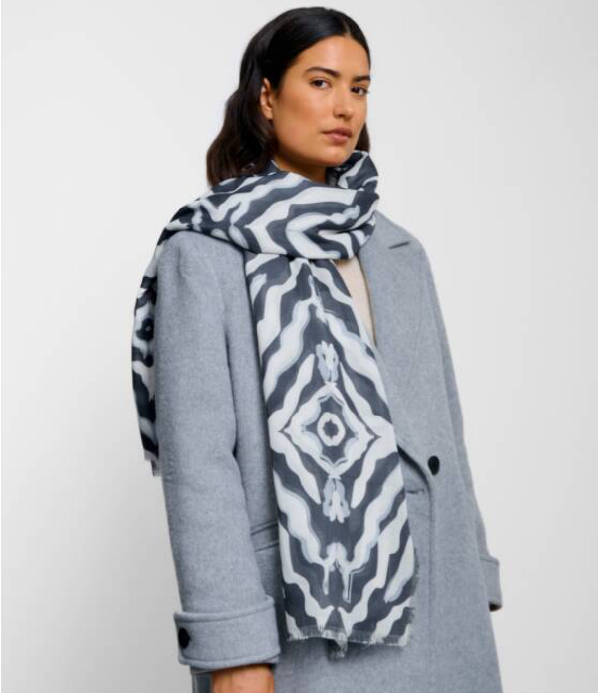 Kaleidoscope Print Scarf