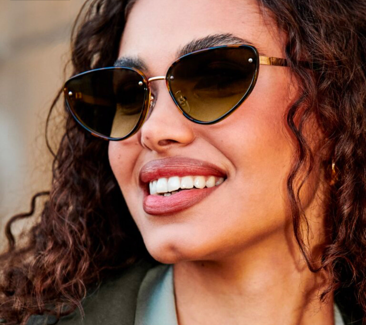 Saint Tropez Sunglasses- Brown Tortoiseshell