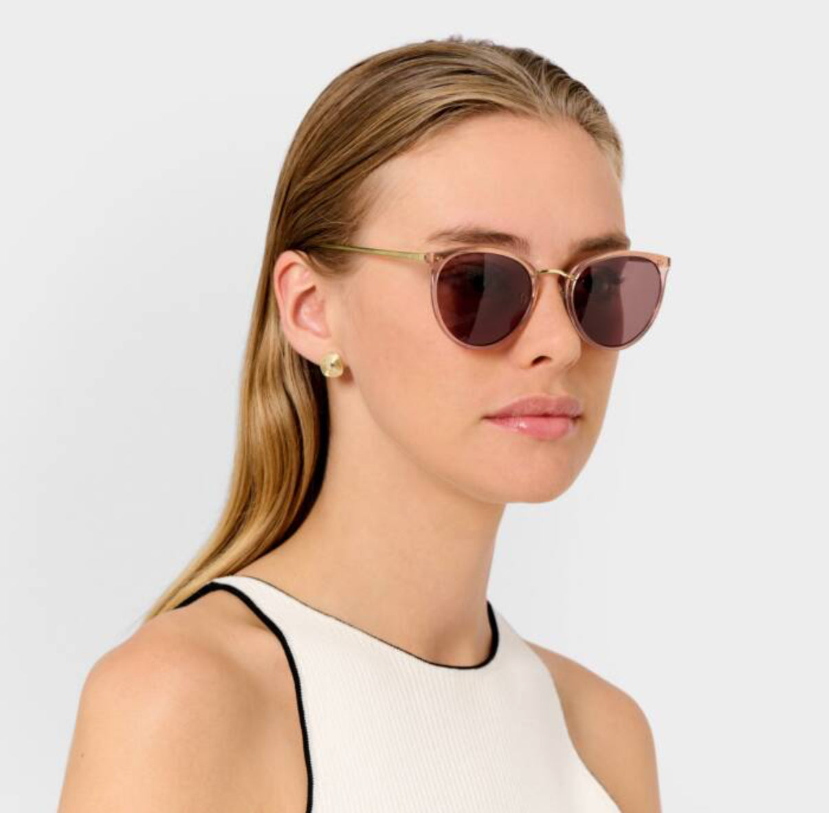 Santorini Sunglasses- Rose Gold