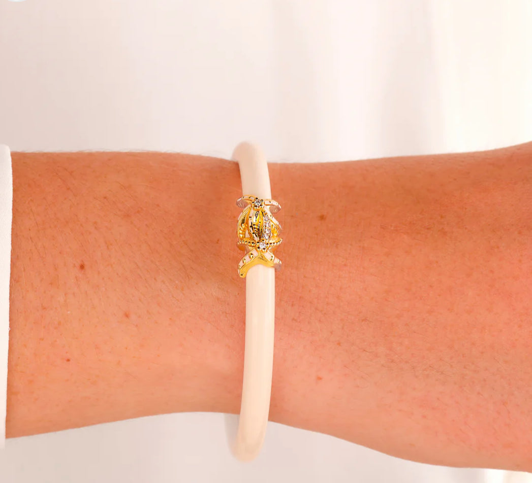 Fauna All Weather Bangles® - Starfish Ivory