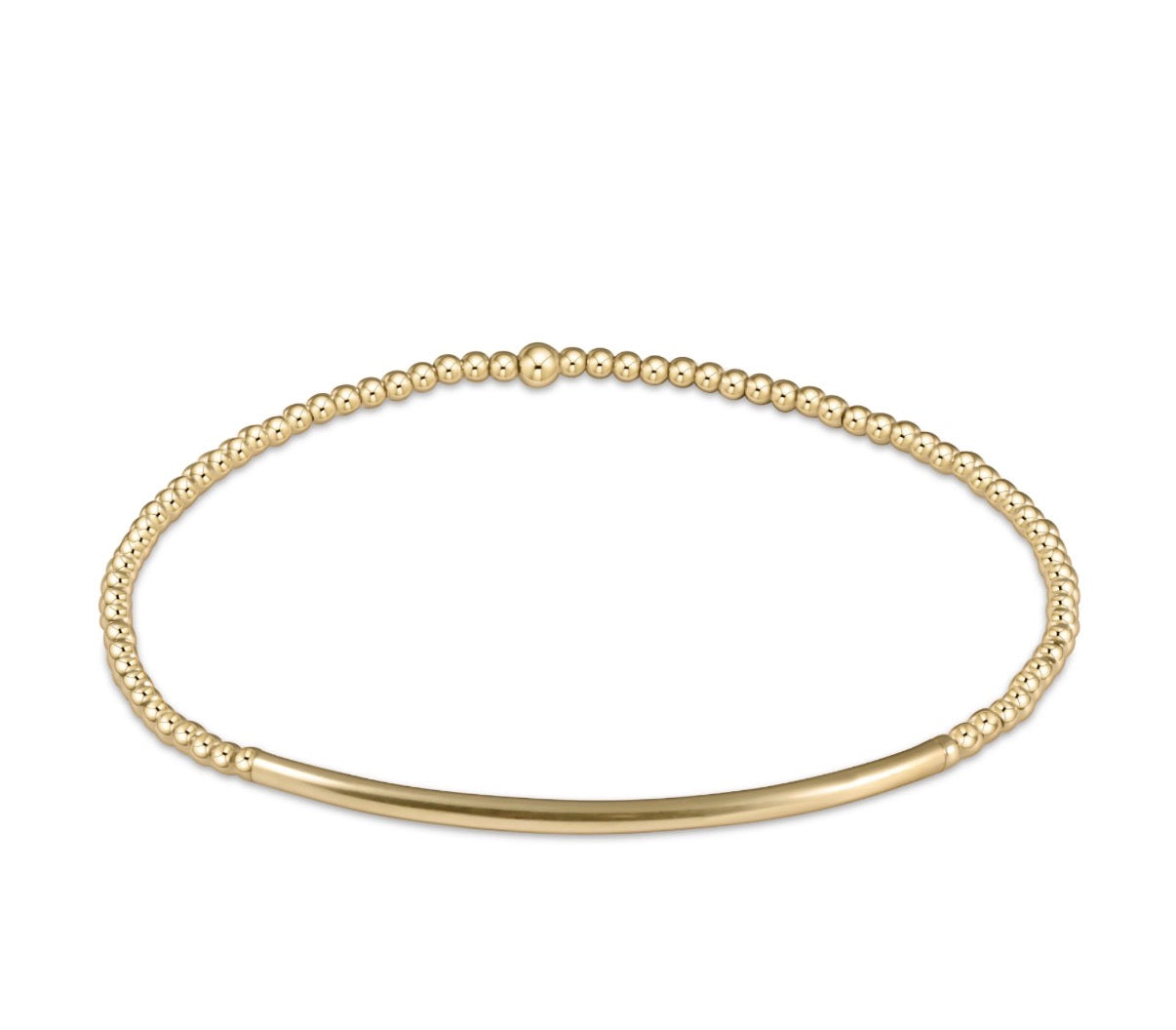 BLISS BAR GOLD 2mm Bracelet