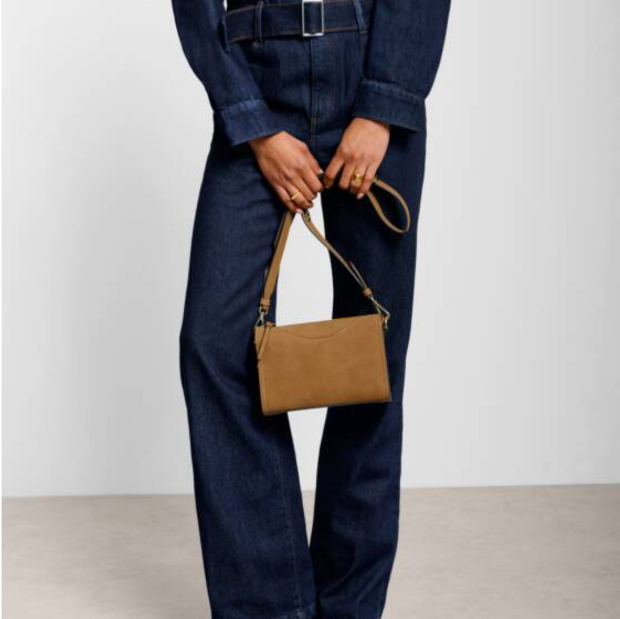 Alba Crossbody- Caramel