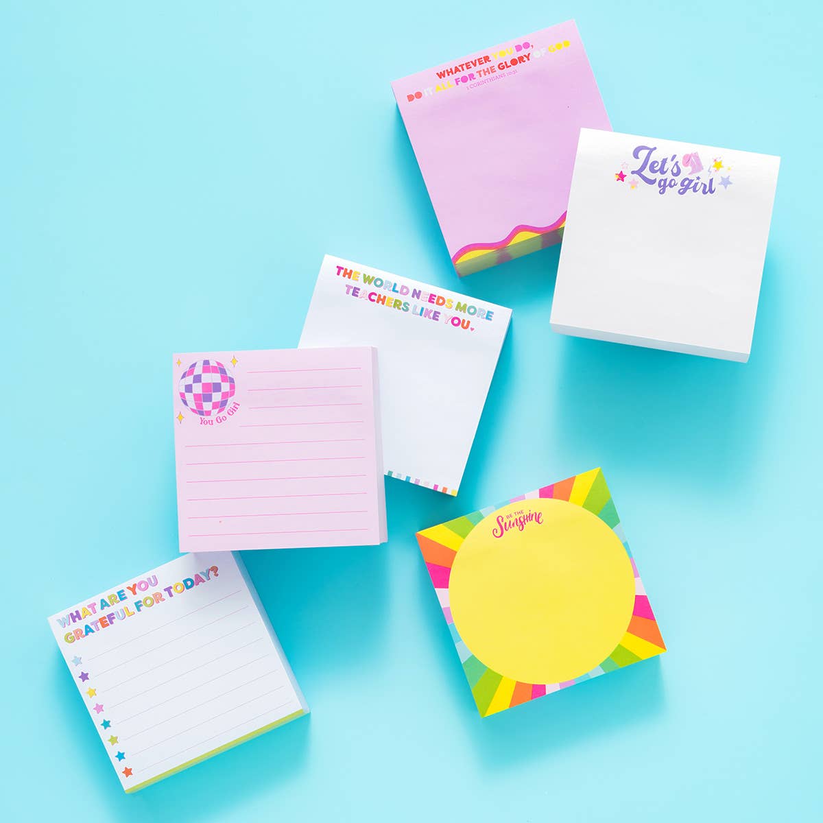 Sticky Notes Pad - Teacher Appreciation - 300 Sheets