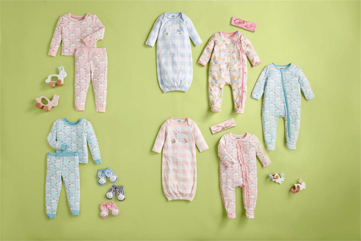 Blue Bunny Sleeper Set