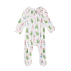 Christmas Tree Bow Baby Sleeper