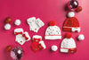 Christmas Glitzy Glam Gloves
