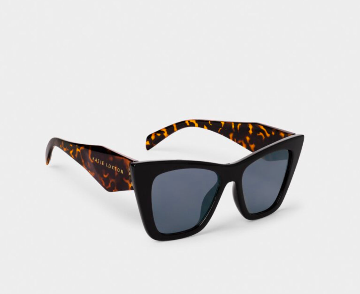 Porto Sunglasses- Black Tortoiseshell