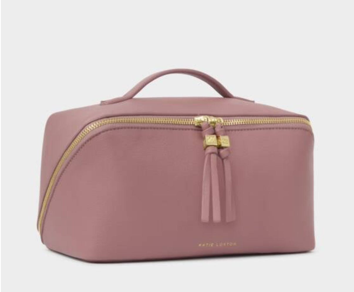 SoHo Make Up Bag Large- Dusty Rose
