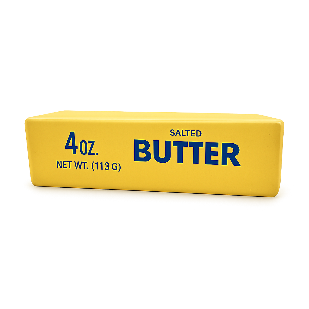 Fun Doh 6" Butter Stick Slow-Rise Squishy Toy