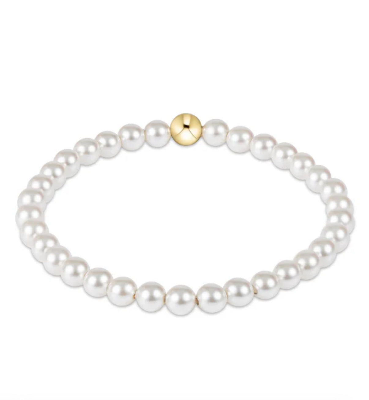 Classic Pearl 5mm Bead Bracelet
