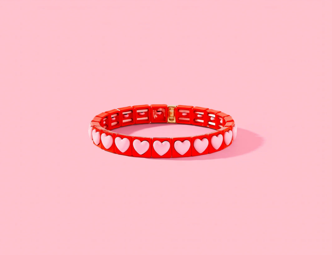 Hartley Bracelet- Red
