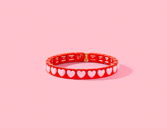 Hartley Bracelet- Red