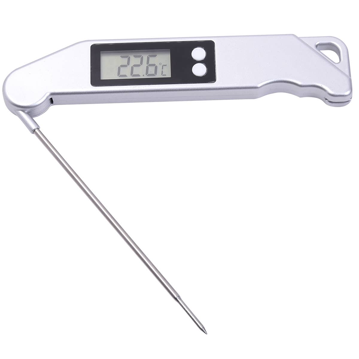 Digital Food Thermo: Silver