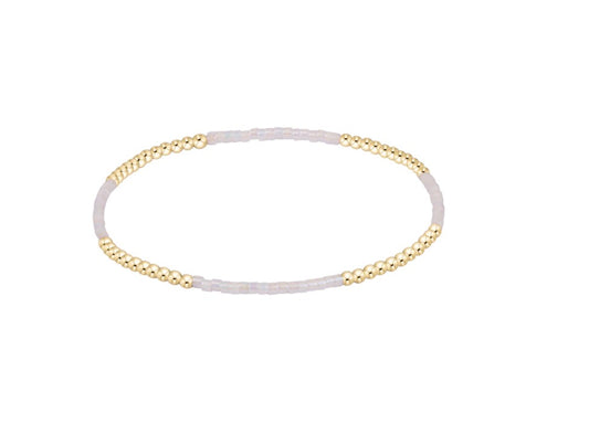 Hope Blissful Bracelet - Silky White