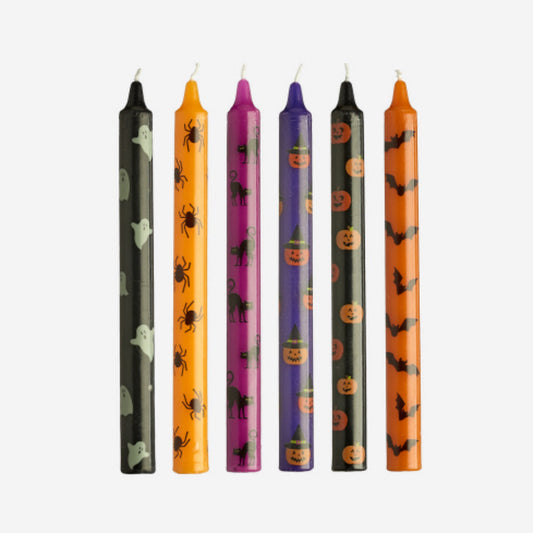 Halloween Taper Candle
