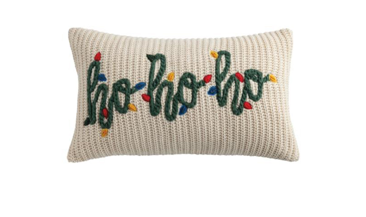 Christmas Chunky Knit Pillows