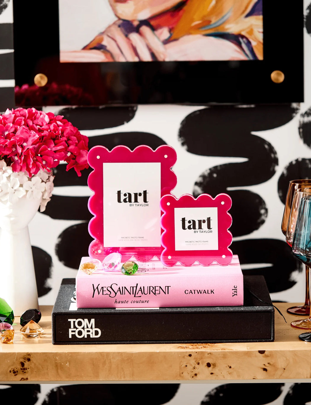Magenta Acrylic Picture Frame