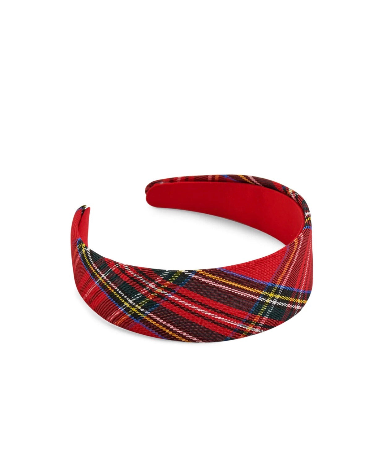 Wide Plaid Headband