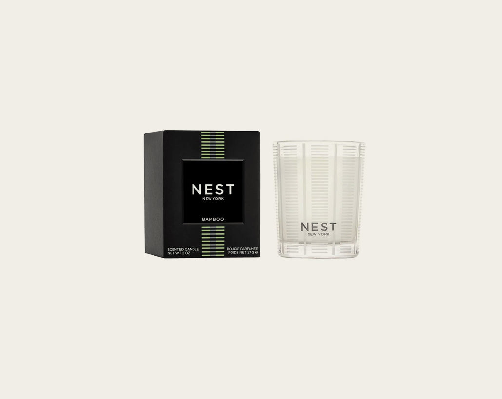 Bamboo Votive Candle