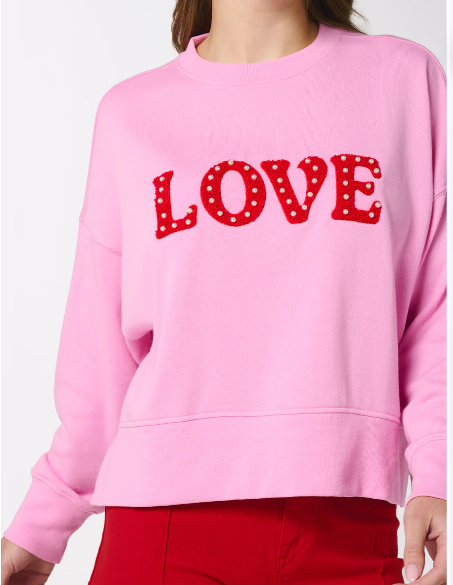 “Love” Pearl Sweatshirt