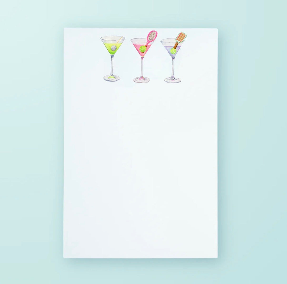 Country Club & Cocktails Notepad