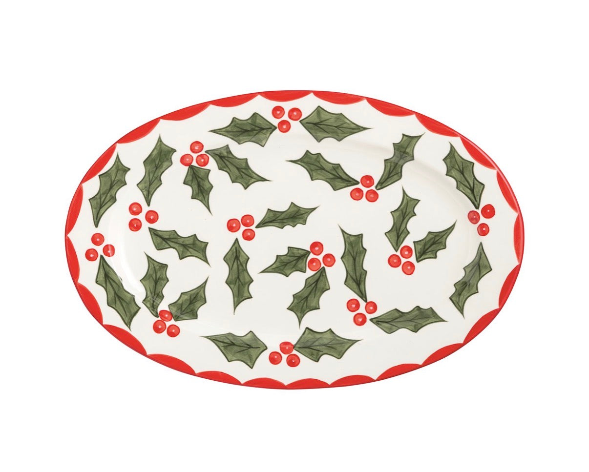 Holly Platter