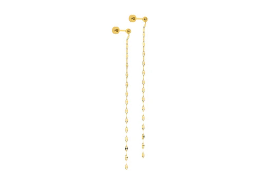 Screwback Stud Earrings - Devin Duster