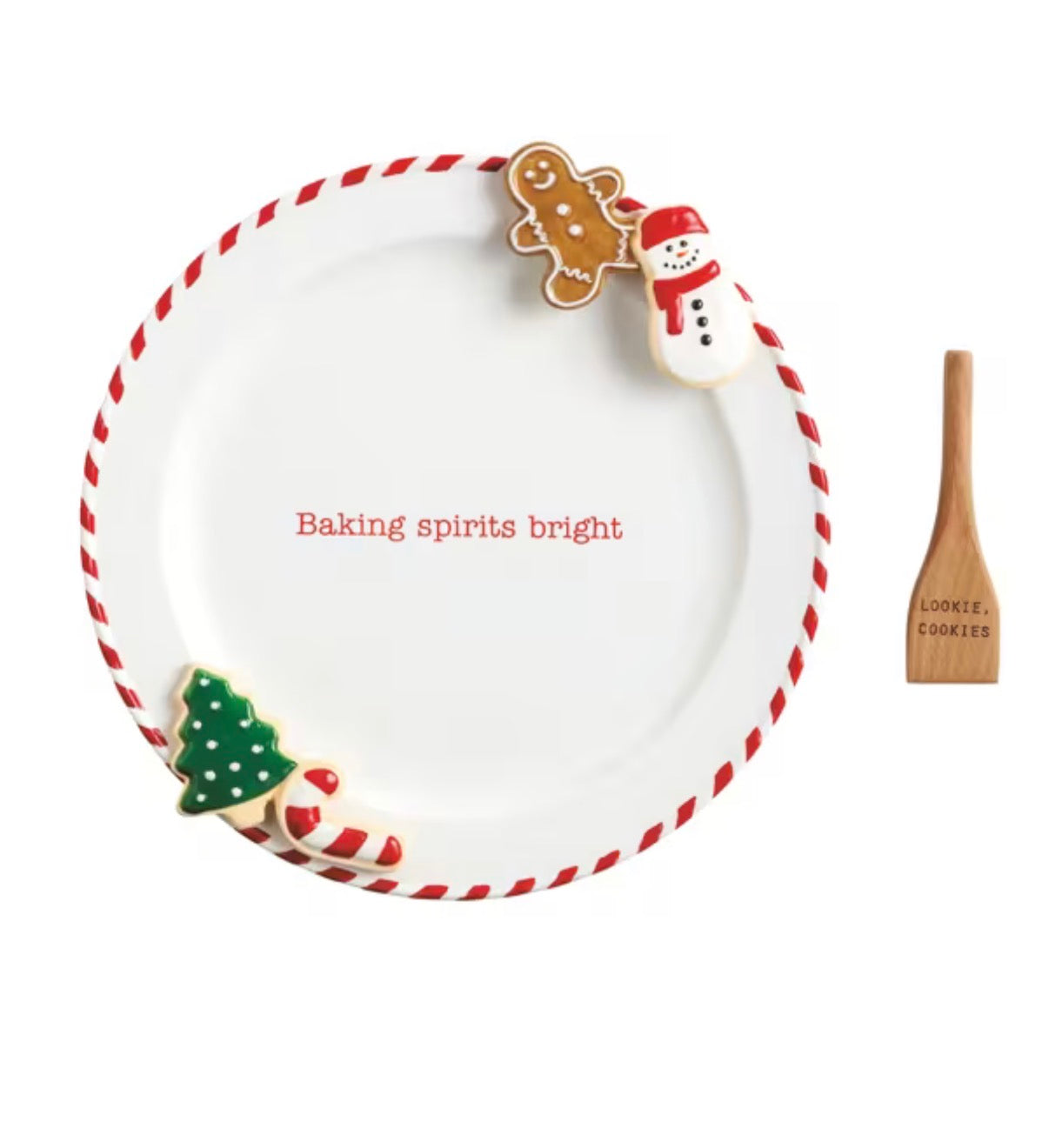 Christmas Cookie Platter Set