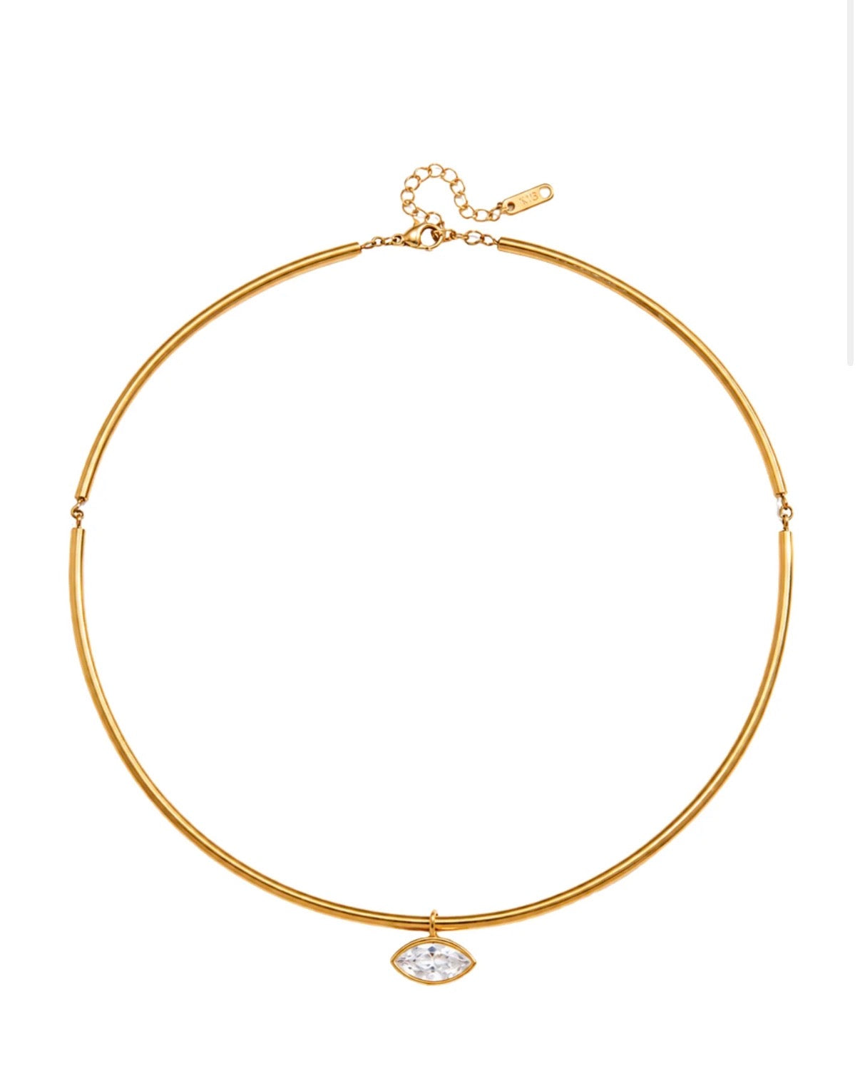 Keepsake Collar Necklace- Round