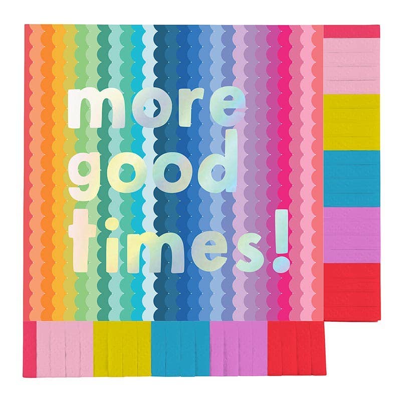 Fringe Npkin-Good Times 16ct