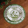 VIDA Faenza 11" Dinner Plate White and Green