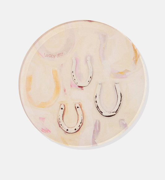 Lucky You Acrylic Coaster