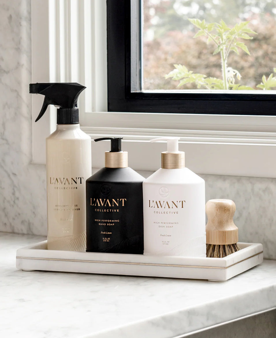 White Marble Luxury Tray