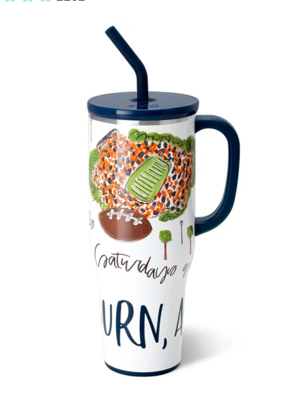 Saturdays in Auburn Mega Mug 40oz