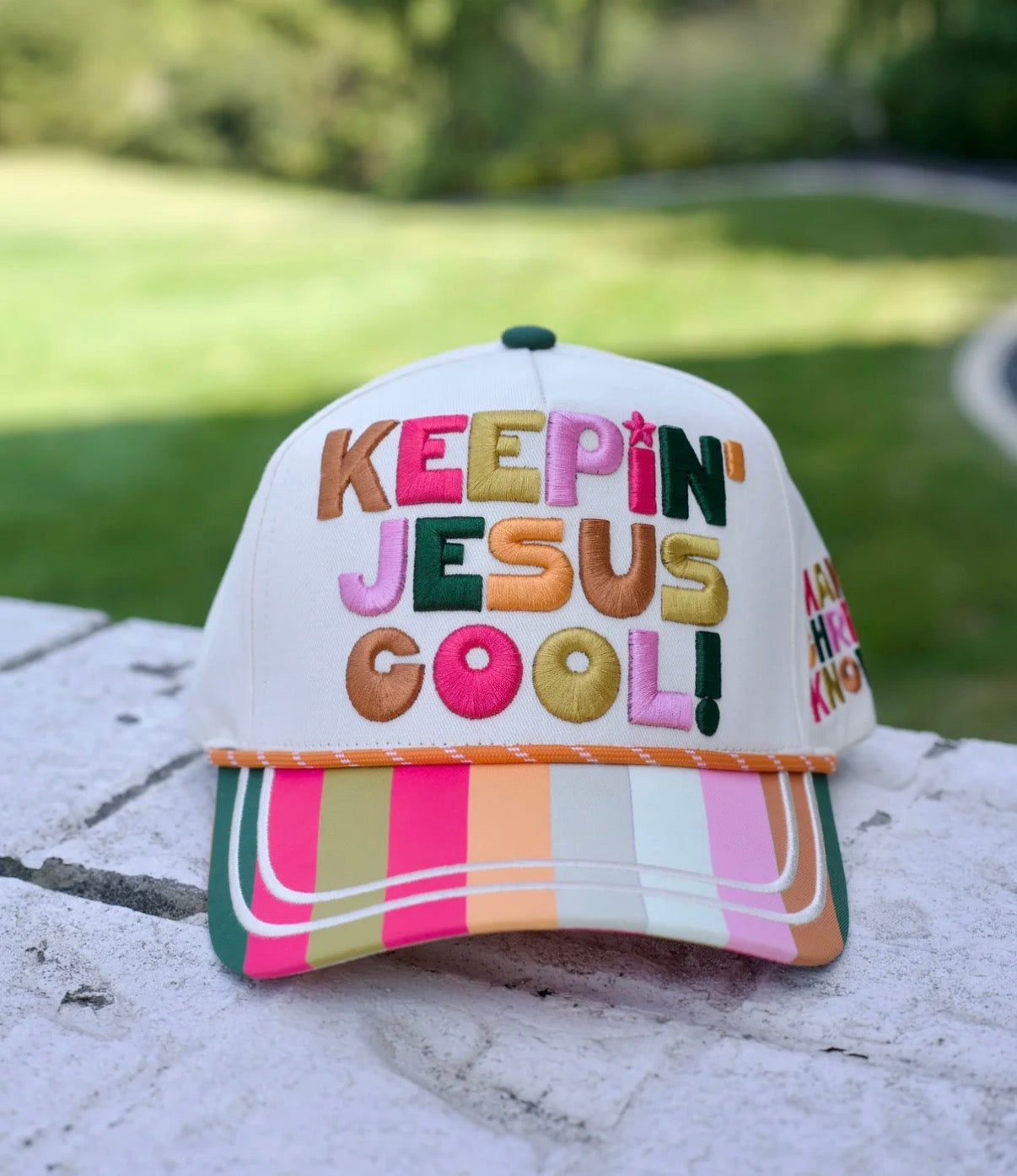 KEEPIN JESUS COOL HAT