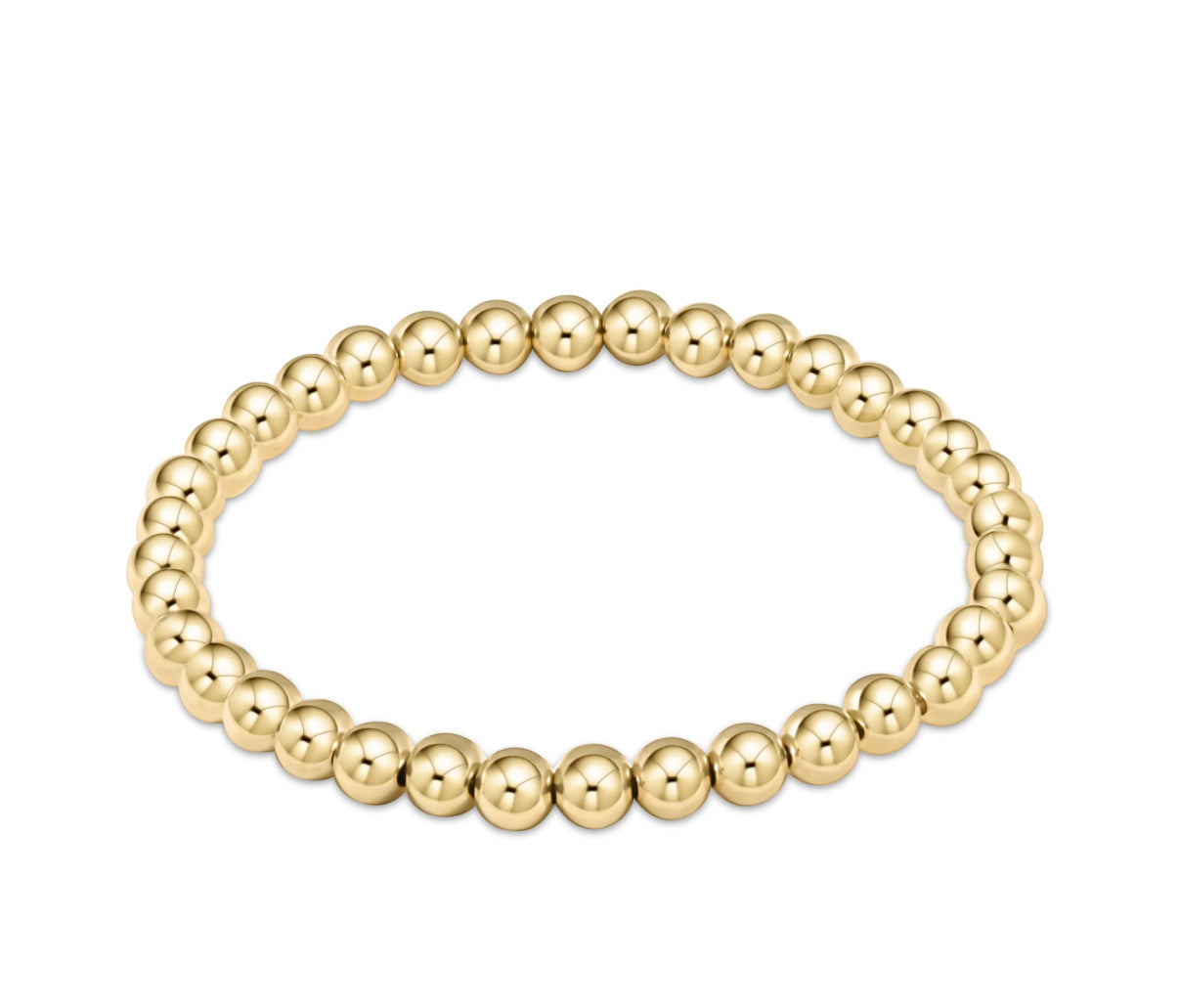 Classic Gold 5mm Bead Bracelet
