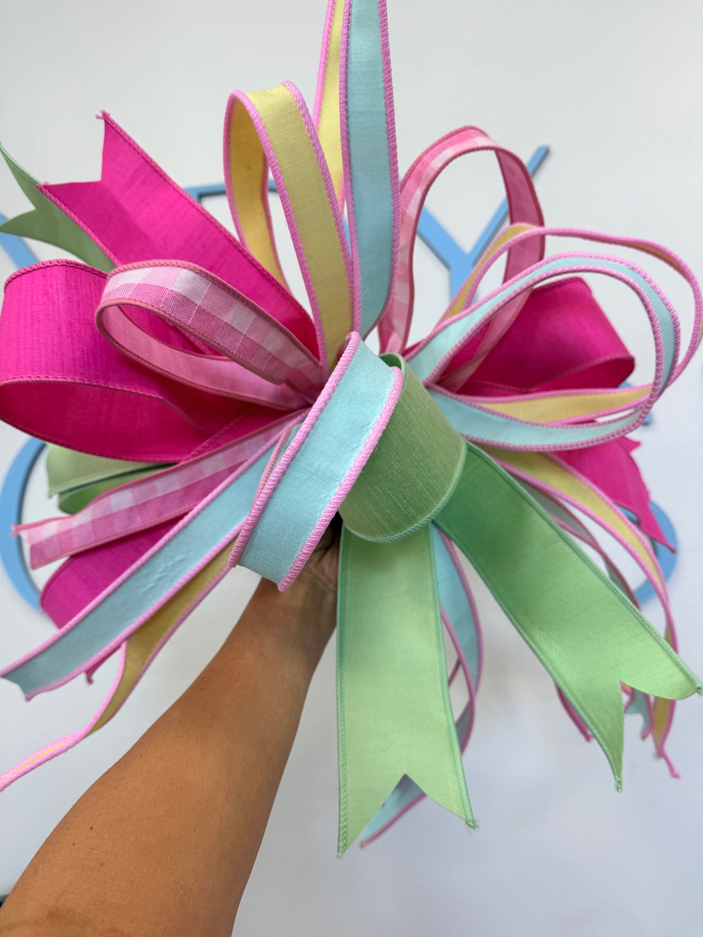 Pastel Multicolored Bow