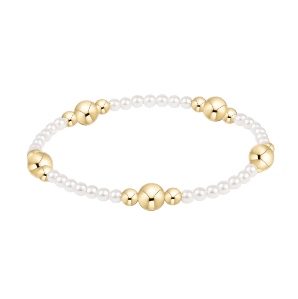 Purpose Gold 6mm Pearl Bracelet
