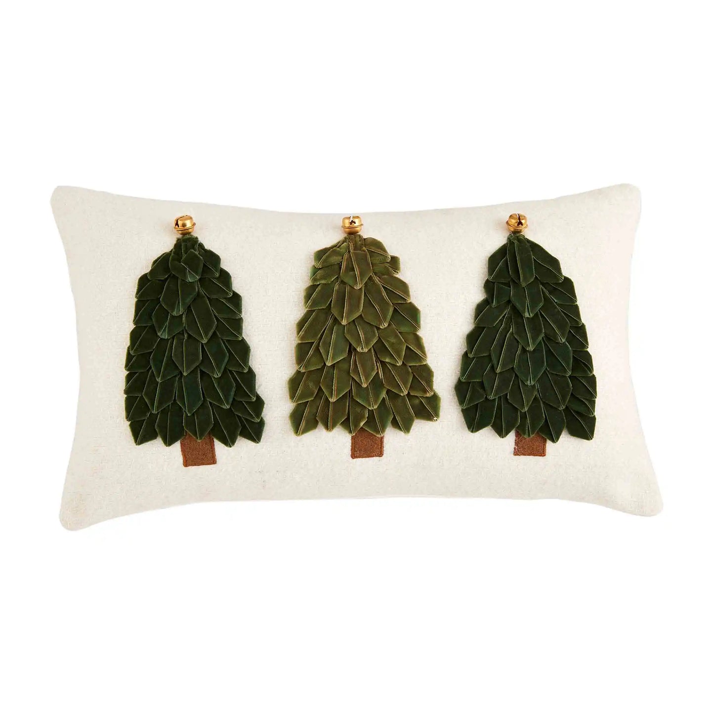 Velvet Tree Ribbon Pillow