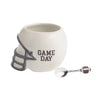 Football Helmet Tailgate Dip Bowl