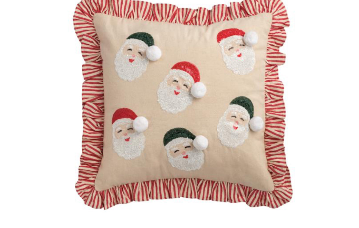 Sequin Christmas Pillow