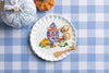 Topiary Pumpkin Cookie Plate Set