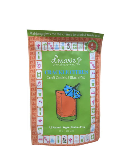 Crackle Citrus Mahjong Cocktail Slush