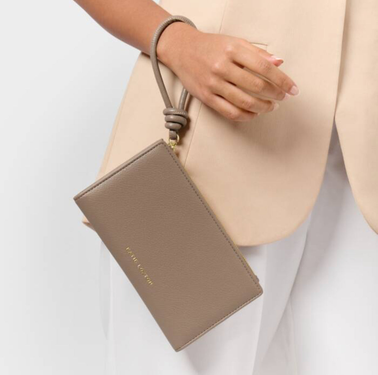 Asha Fold Out Wristlet- Mocha