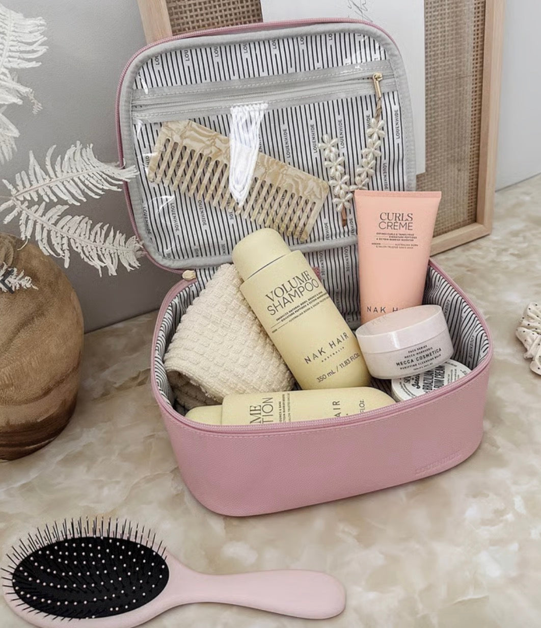 Baby Hepburn Cosmetic Case- Pink